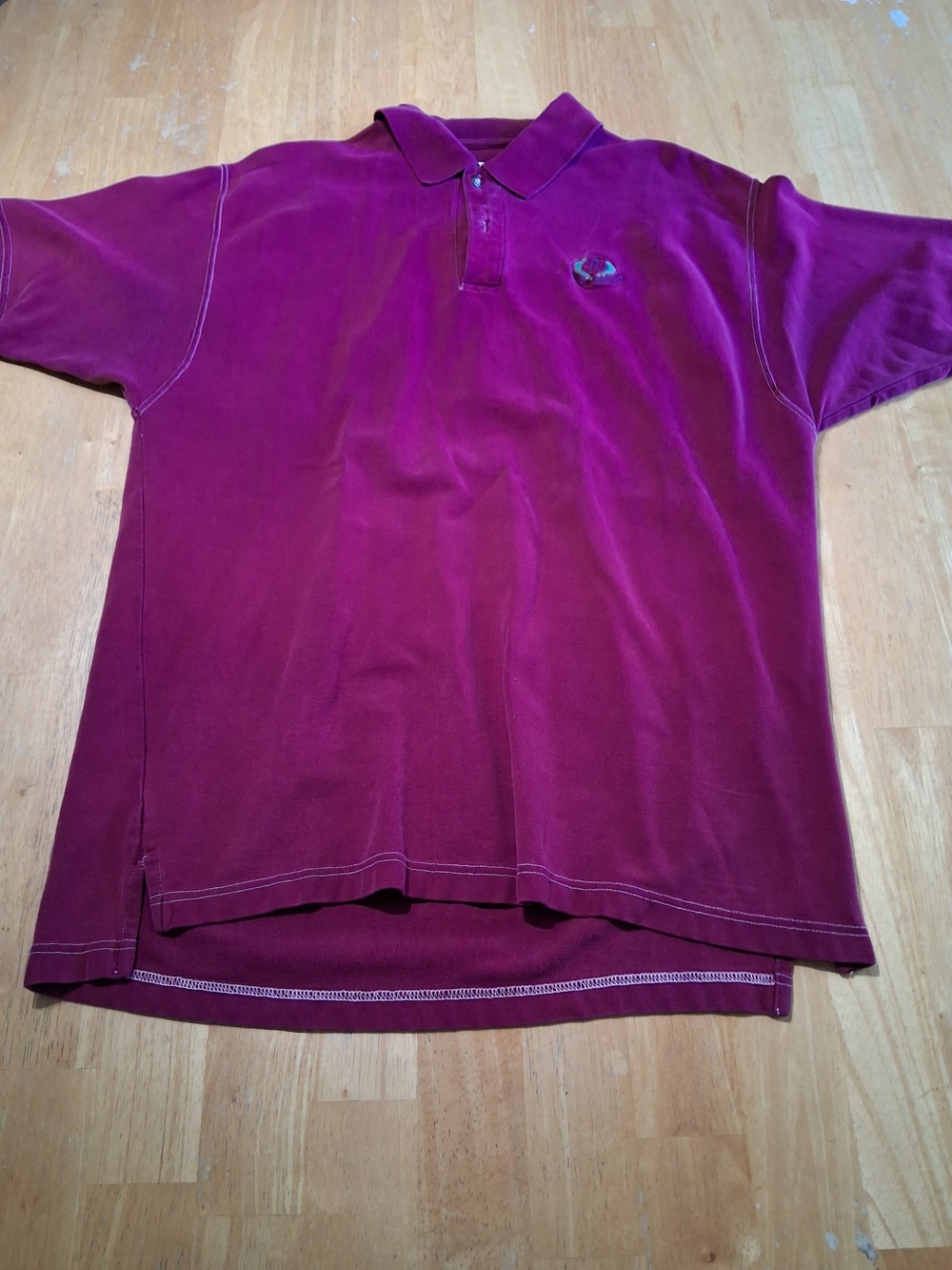 Equus Men's Polo Faded Burgundy Shirt